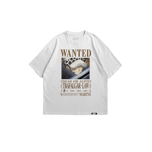 T-Shirt - One Piece - Wanted Poster - Trafalgar Law