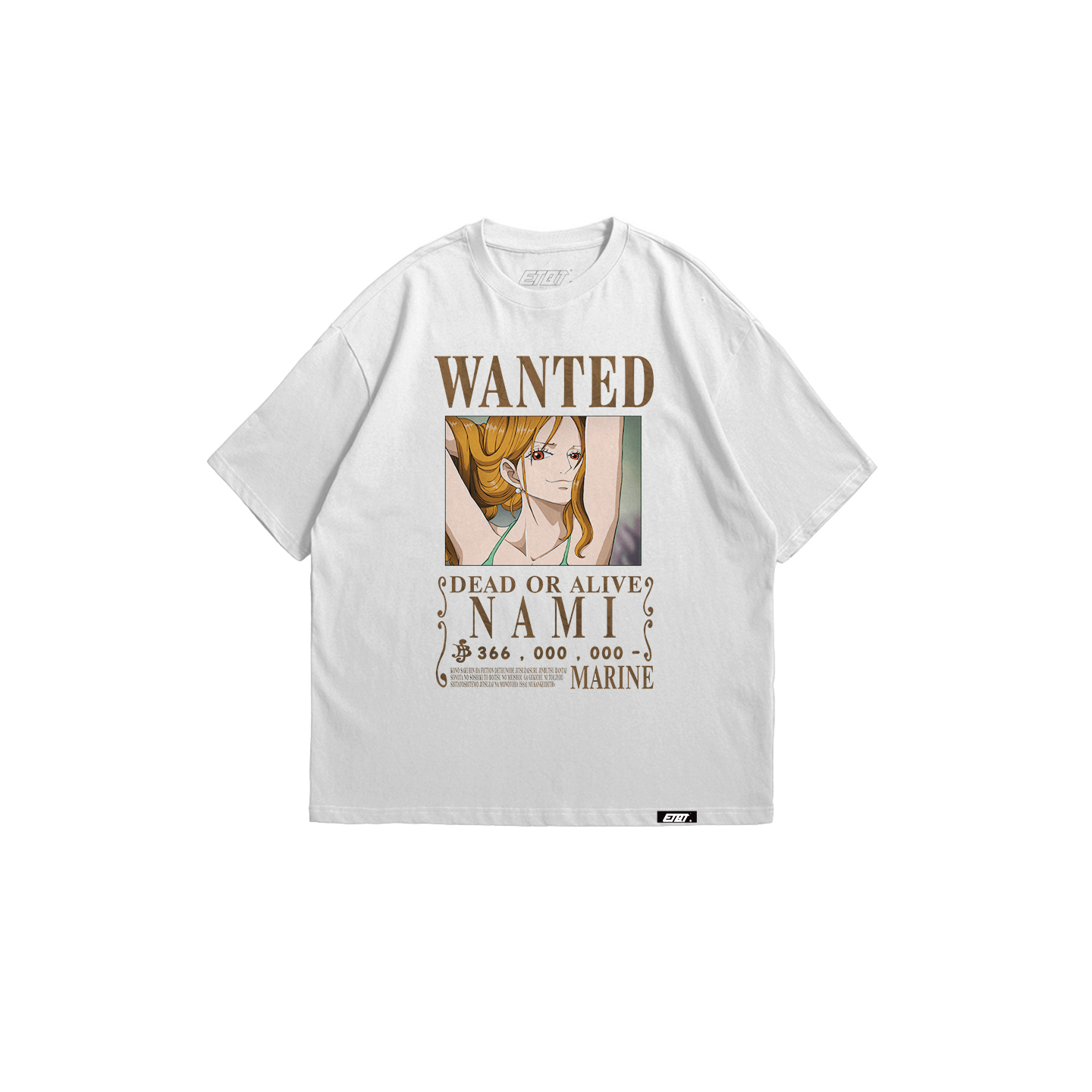 Anime Shirt - One Piece - Wanted Poster - Nami