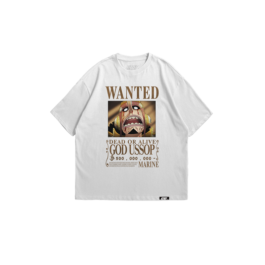 Anime Shirt - One Piece - Wanted Poster - Ussop