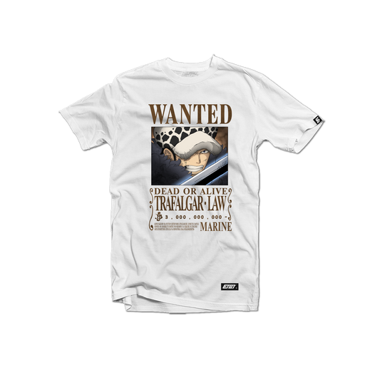 T-Shirt - One Piece - Wanted Poster - Trafalgar Law