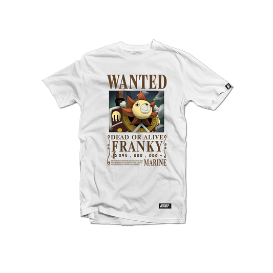 T-Shirt - One Piece - Wanted Poster - Franky