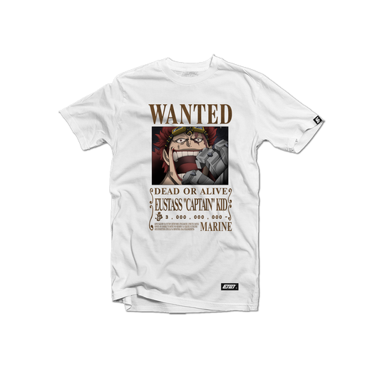 T-Shirt - One Piece - Wanted Poster - Eustass Kidd