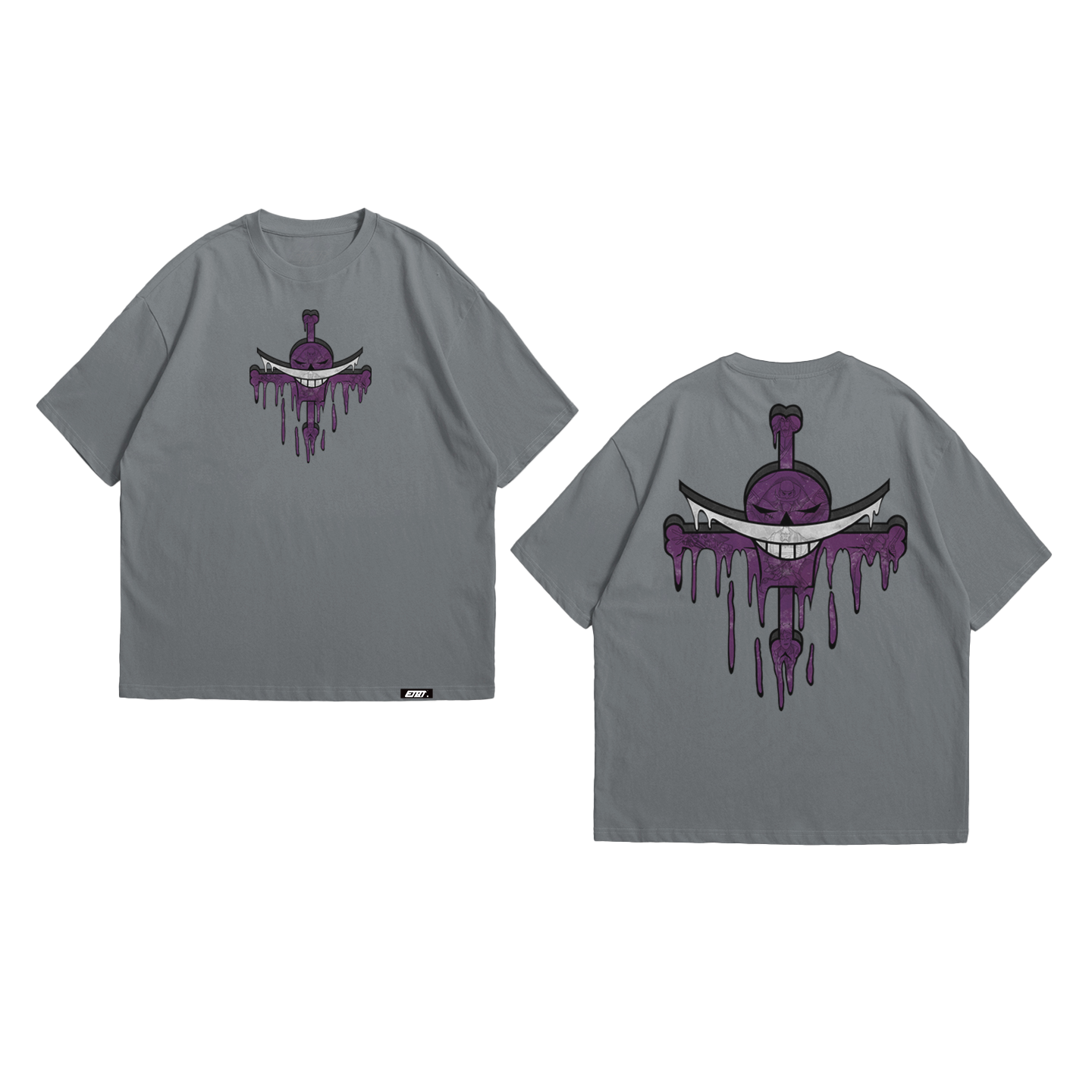 Anime Shirt - One Piece - Jolly Roger - Whitebeard Pirates