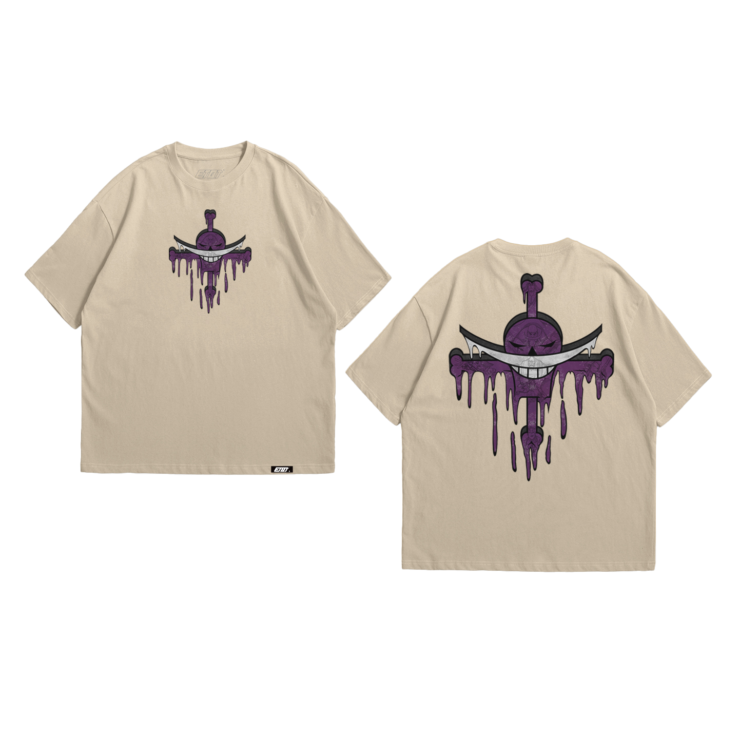 Anime Shirt - One Piece - Jolly Roger - Whitebeard Pirates
