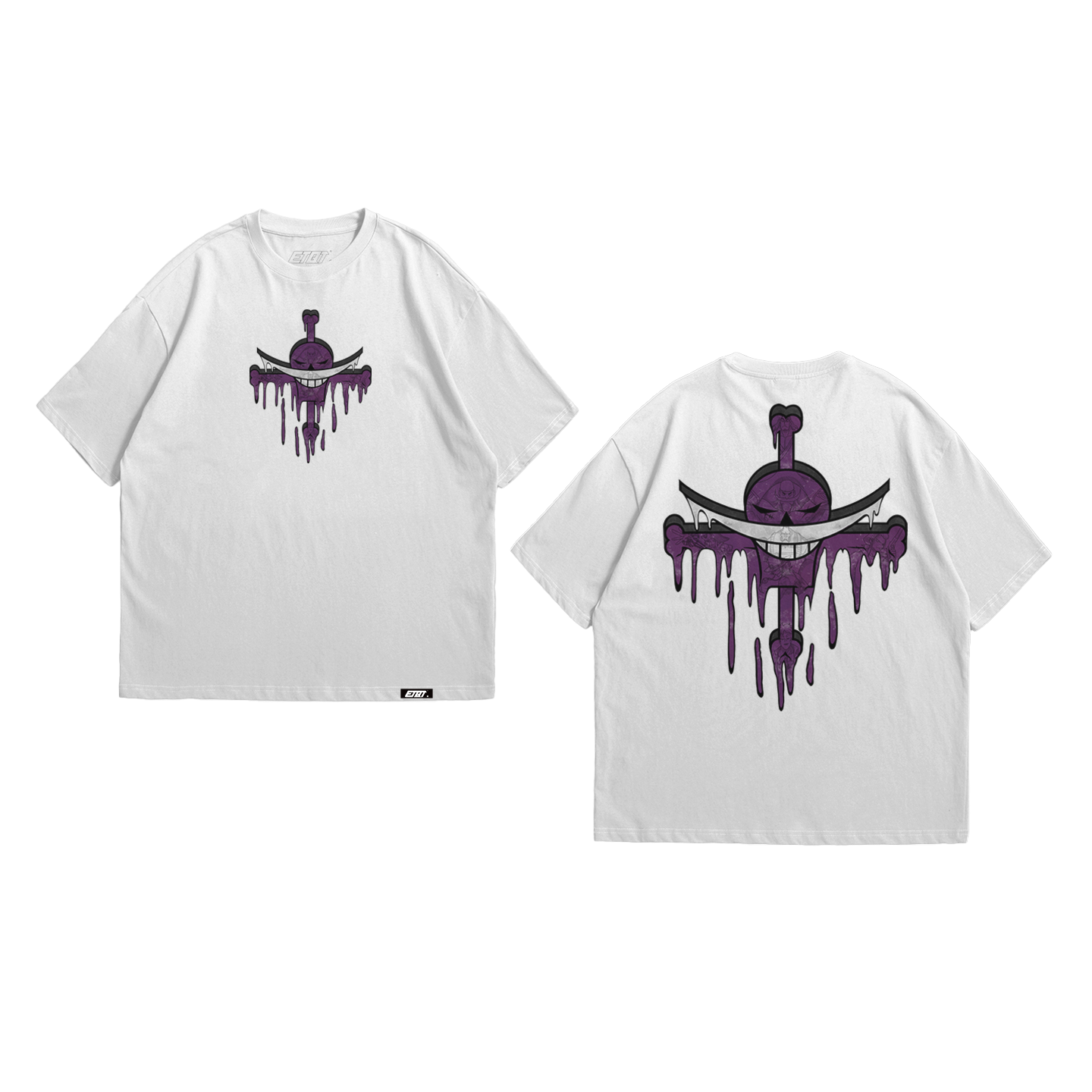 Anime Shirt - One Piece - Jolly Roger - Whitebeard Pirates