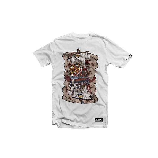 T-Shirt - One Piece - Thousand Sunny and Going Merry [Front Print]
