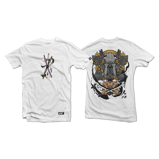 T-Shirt - One Piece - Zoro Asura - Colorized