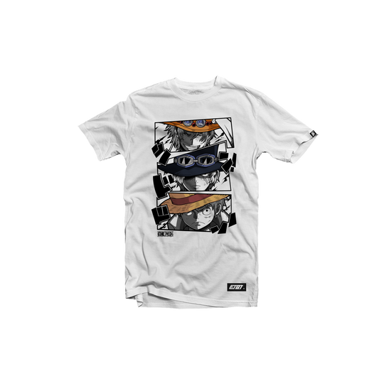 T-Shirt - One Piece - Ace, Sabo, and Luffy [Front Print]