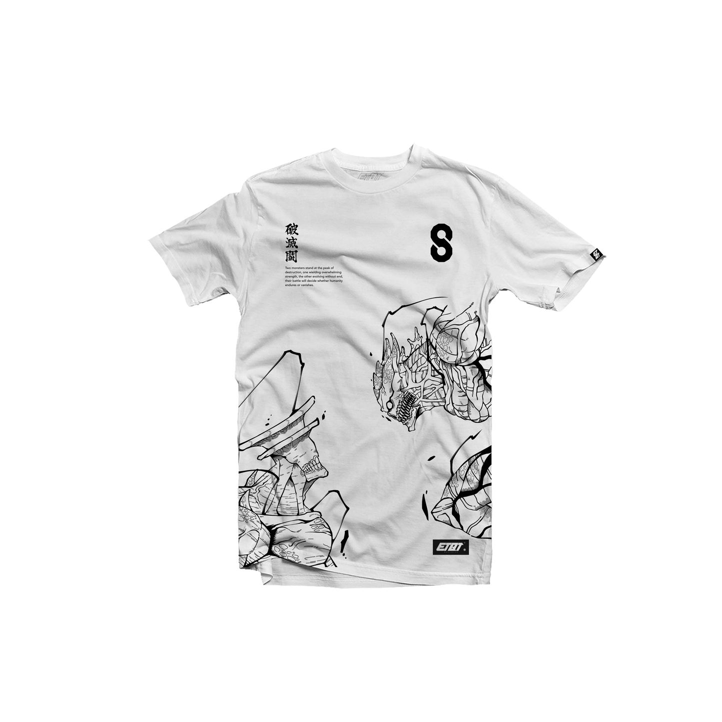 [New Released] Anime Shirt - Kaiju No. 8 - Kaiju No. 8 and Kaiju No. 9