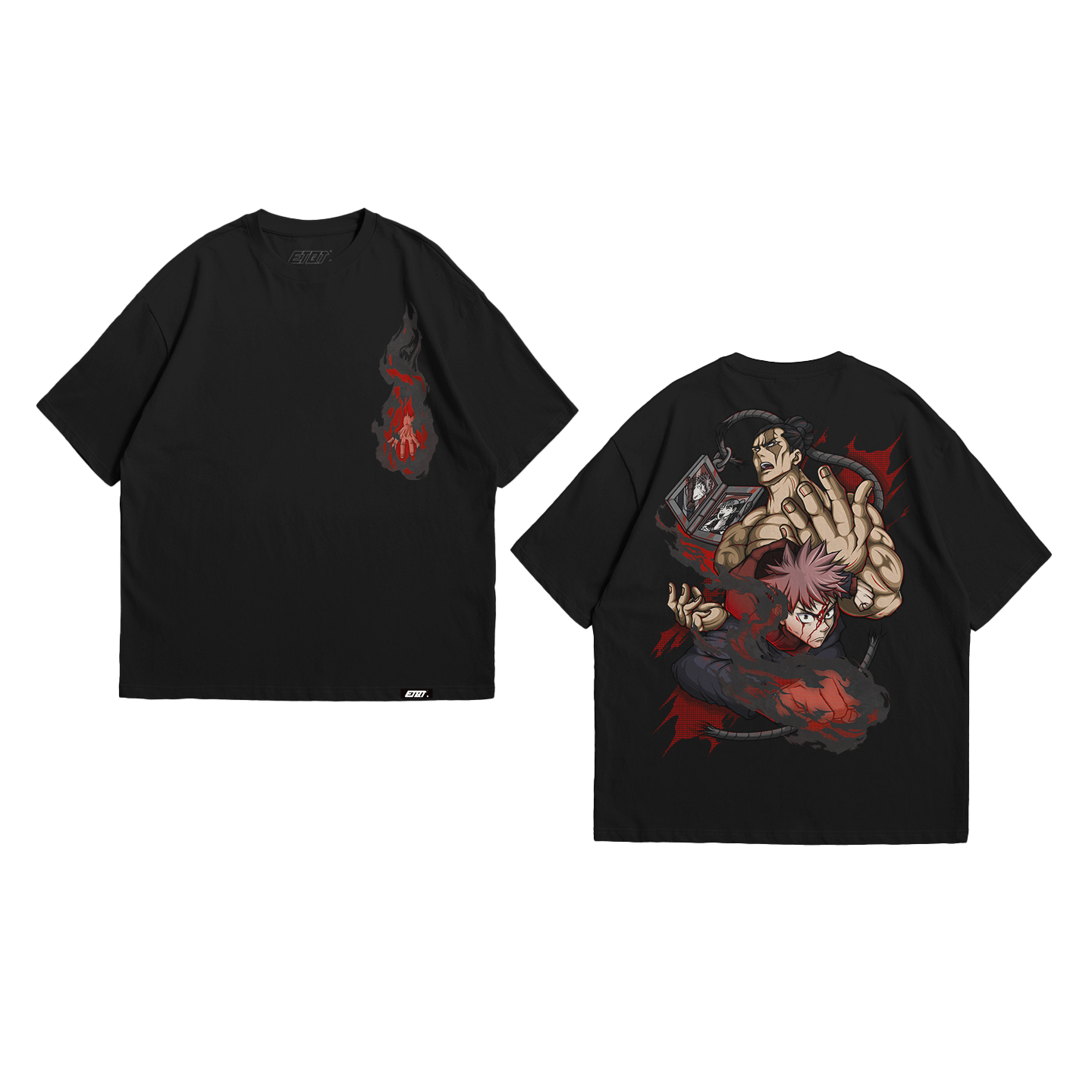 Anime Shirt - Jujutsu Kaisen - Yuji and Todo