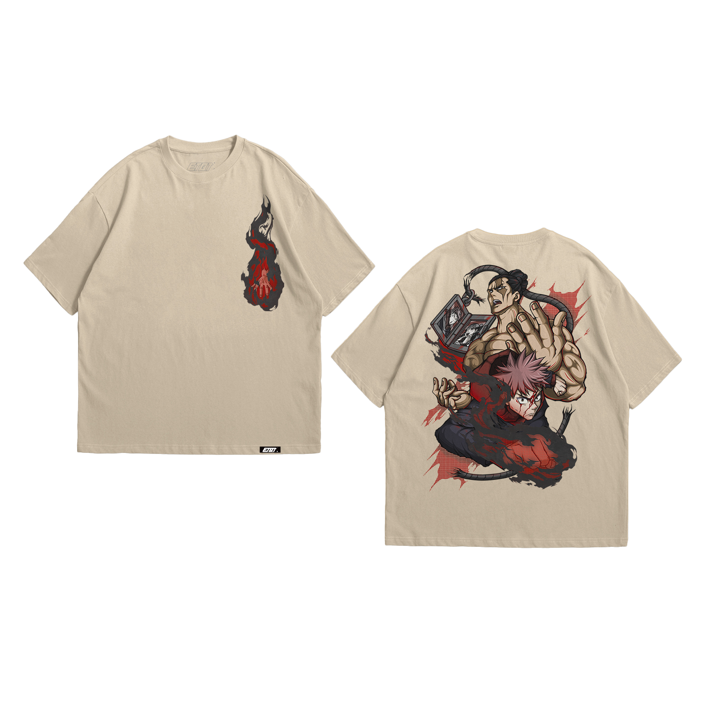Anime Shirt - Jujutsu Kaisen - Yuji and Todo