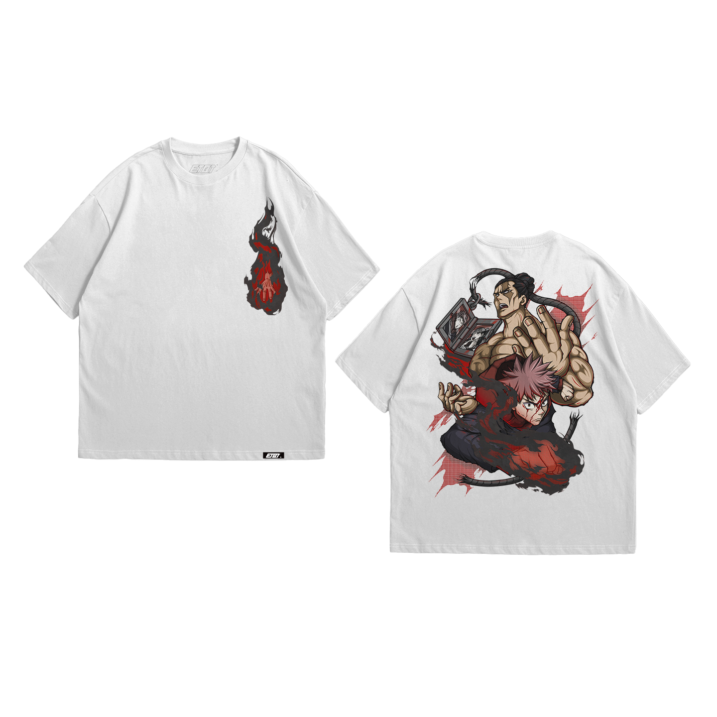 Anime Shirt - Jujutsu Kaisen - Yuji and Todo