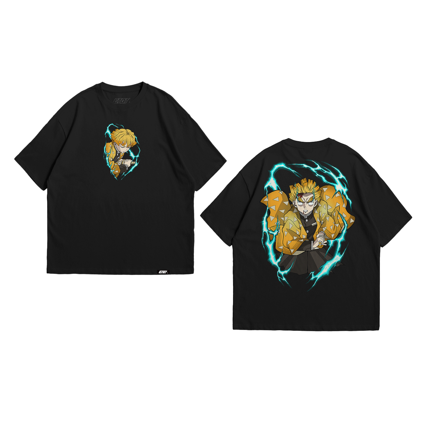 Anime Shirt - Demon Slayer - Zenitsu Agatsuma v4
