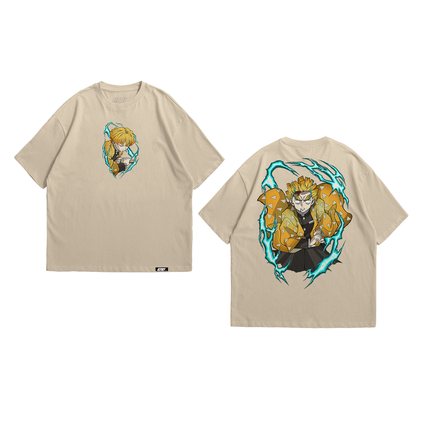 Anime Shirt - Demon Slayer - Zenitsu Agatsuma v4