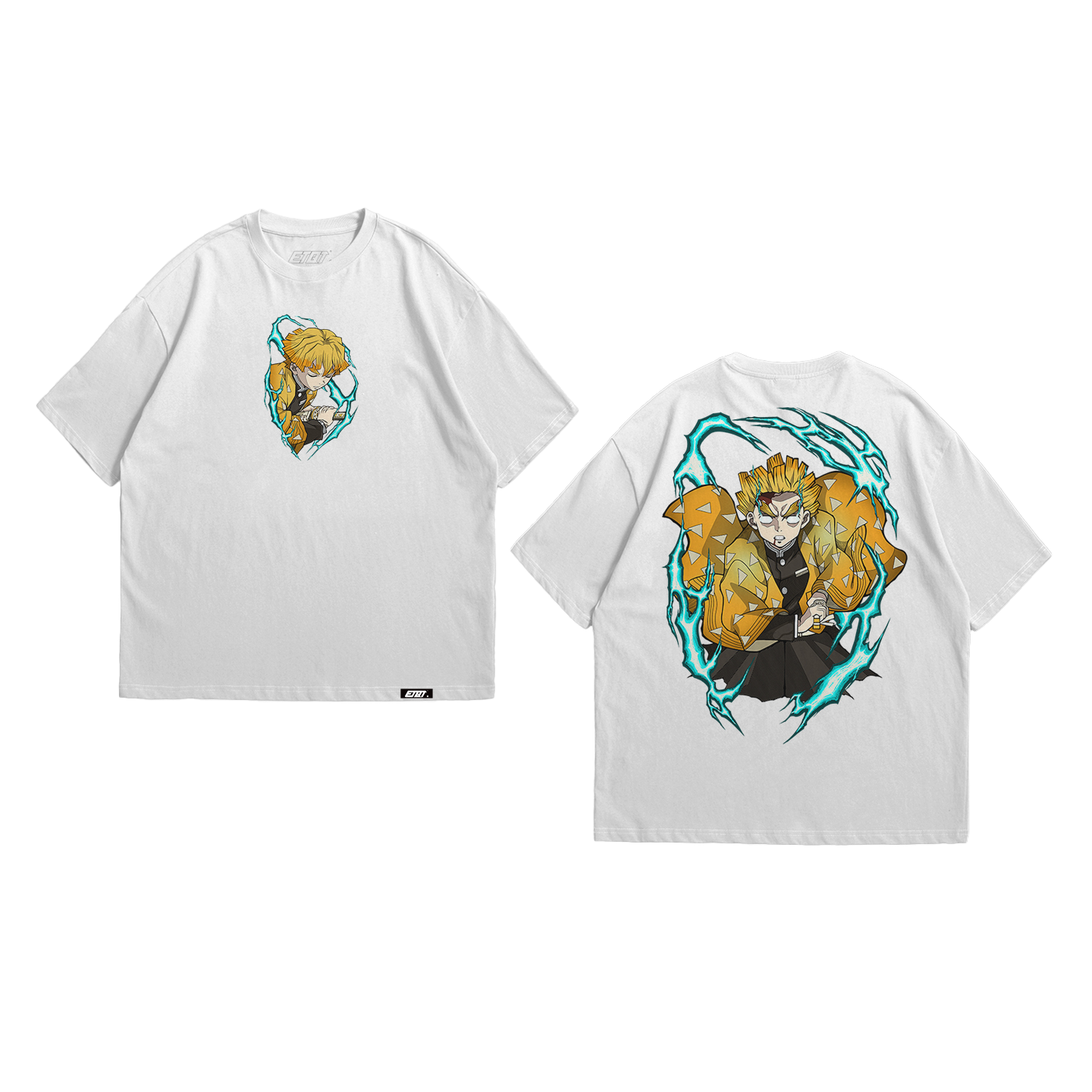 Anime Shirt - Demon Slayer - Zenitsu Agatsuma v4