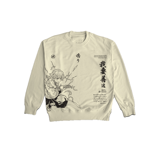 [New Released] Sweatshirt - Demon Slayer - Zenitsu Agatsuma v7