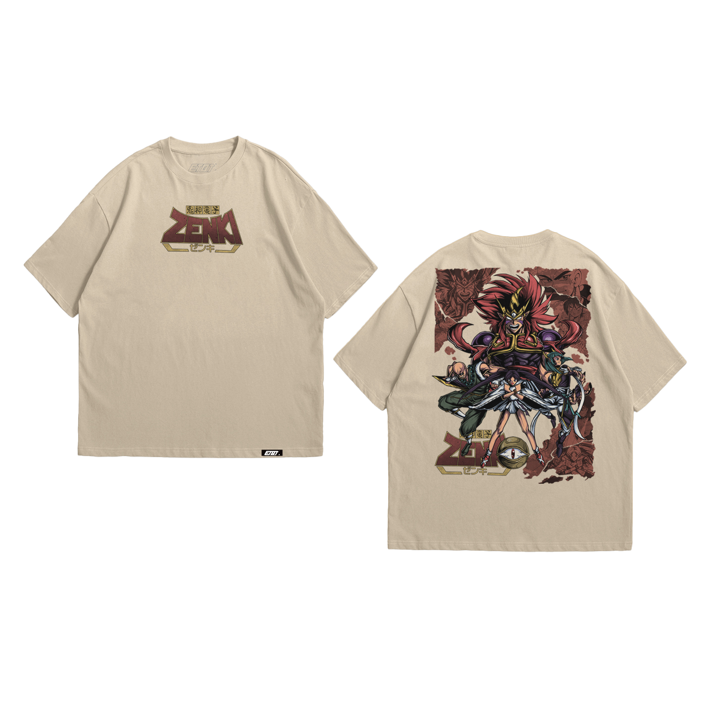 Anime Shirt - Zenki - Zenki, Chiaki, Miki, and Goki