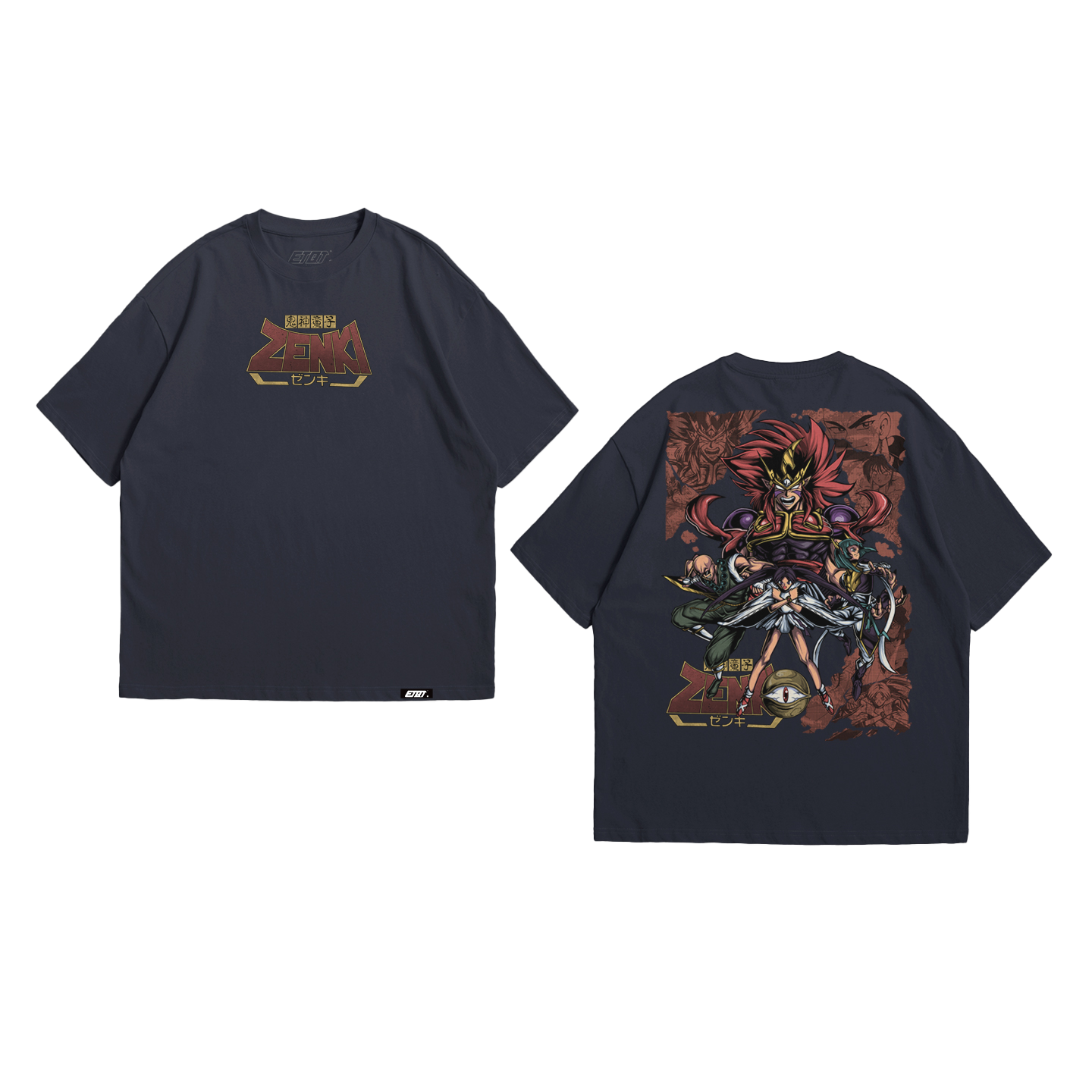 Anime Shirt - Zenki - Zenki, Chiaki, Miki, and Goki