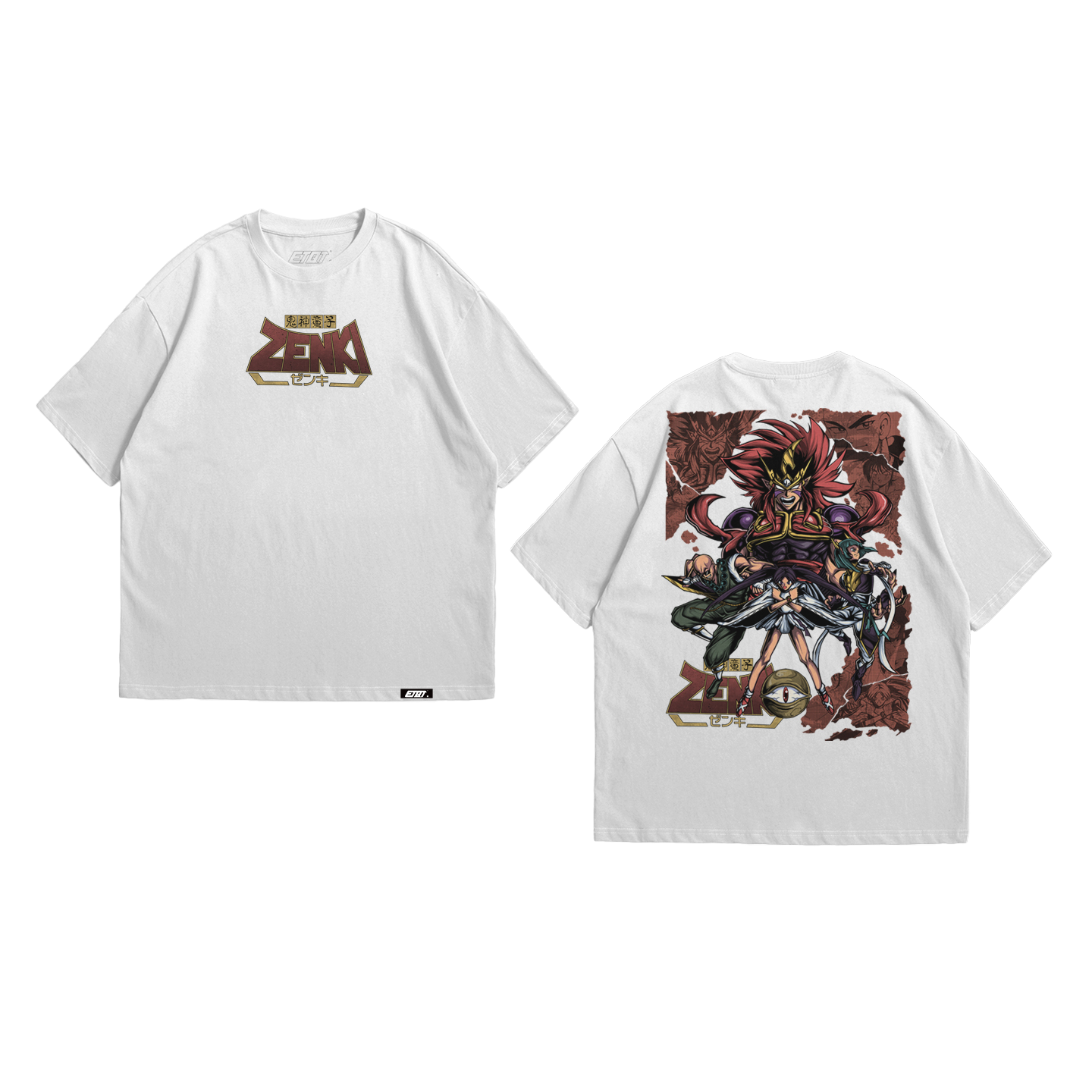 Anime Shirt - Zenki - Zenki, Chiaki, Miki, and Goki