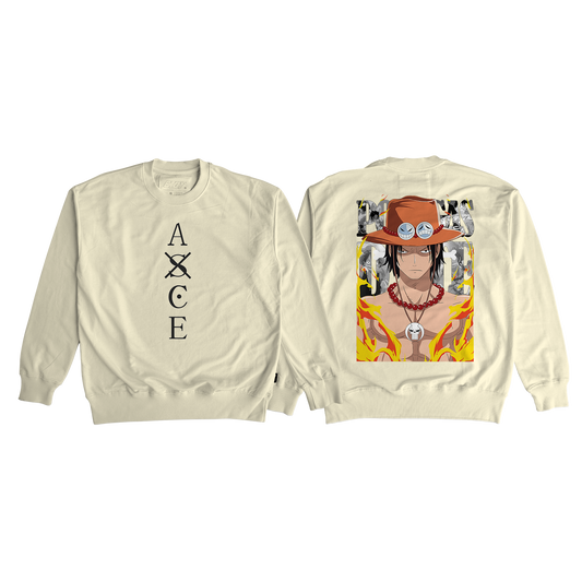 Sweatshirt - One Piece - Portgas D. Ace