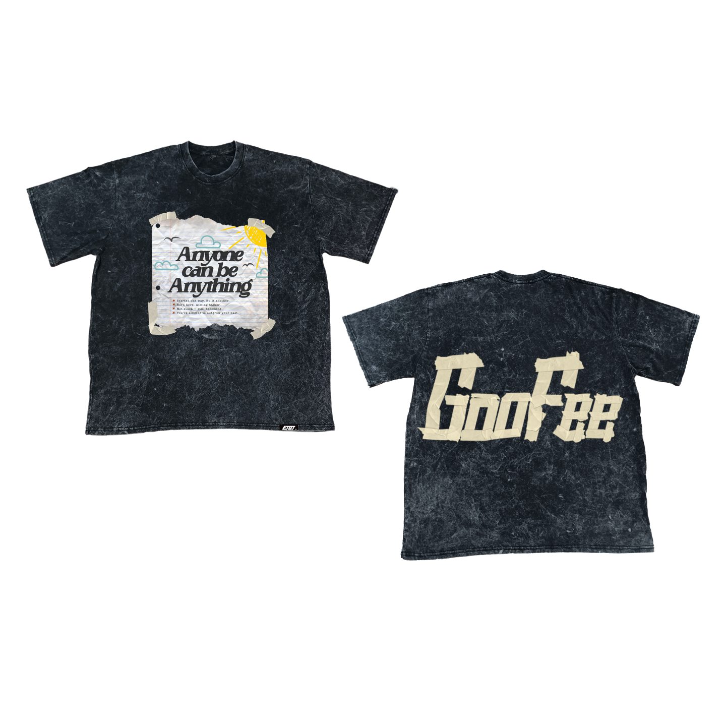 [New Released] Acid Washed Shirt -  Brand Shirt - Anyone Can Be Anything