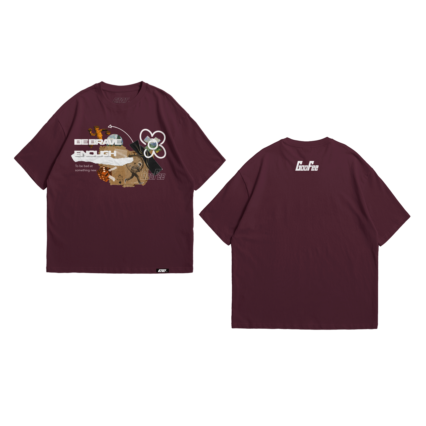 [New Released] Brand Shirt - Off the Grid - Be brave enough