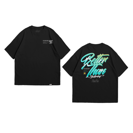 [New Released] Brand Shirt - Better than yesterday Typography Art