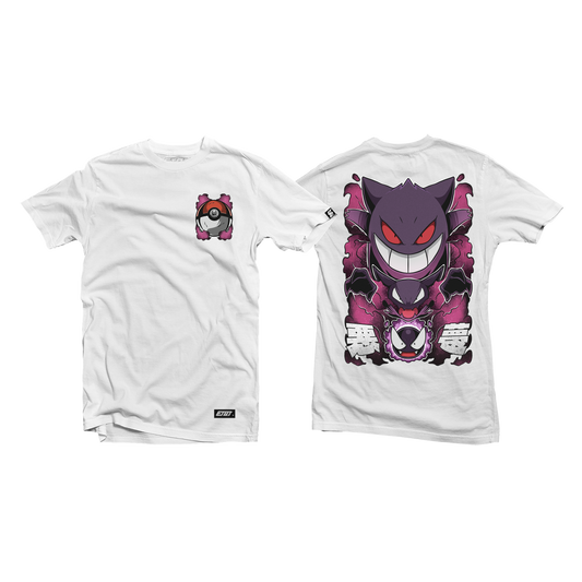 T-Shirt  - Pokemon - Gastly Evolution Line