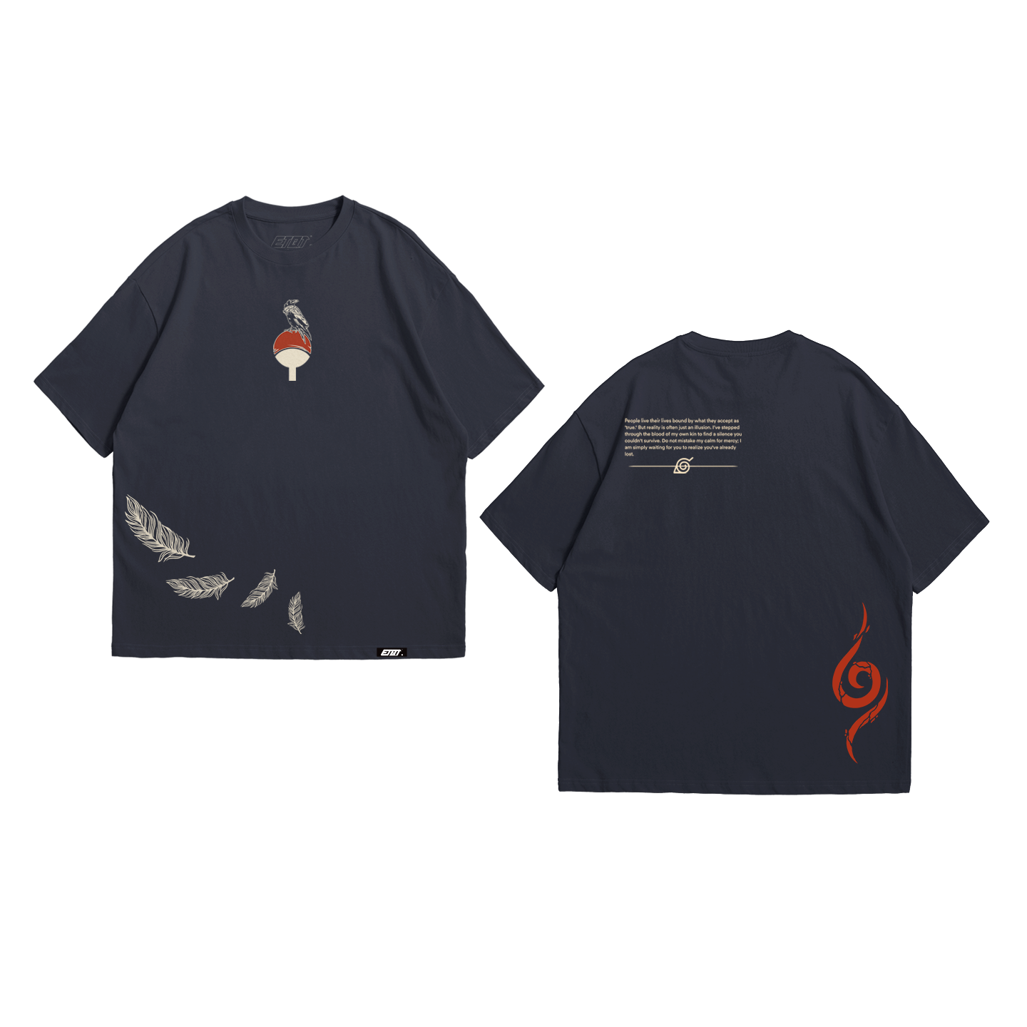 [New Released] Anime Shirt - Naruto - Itachi Crow