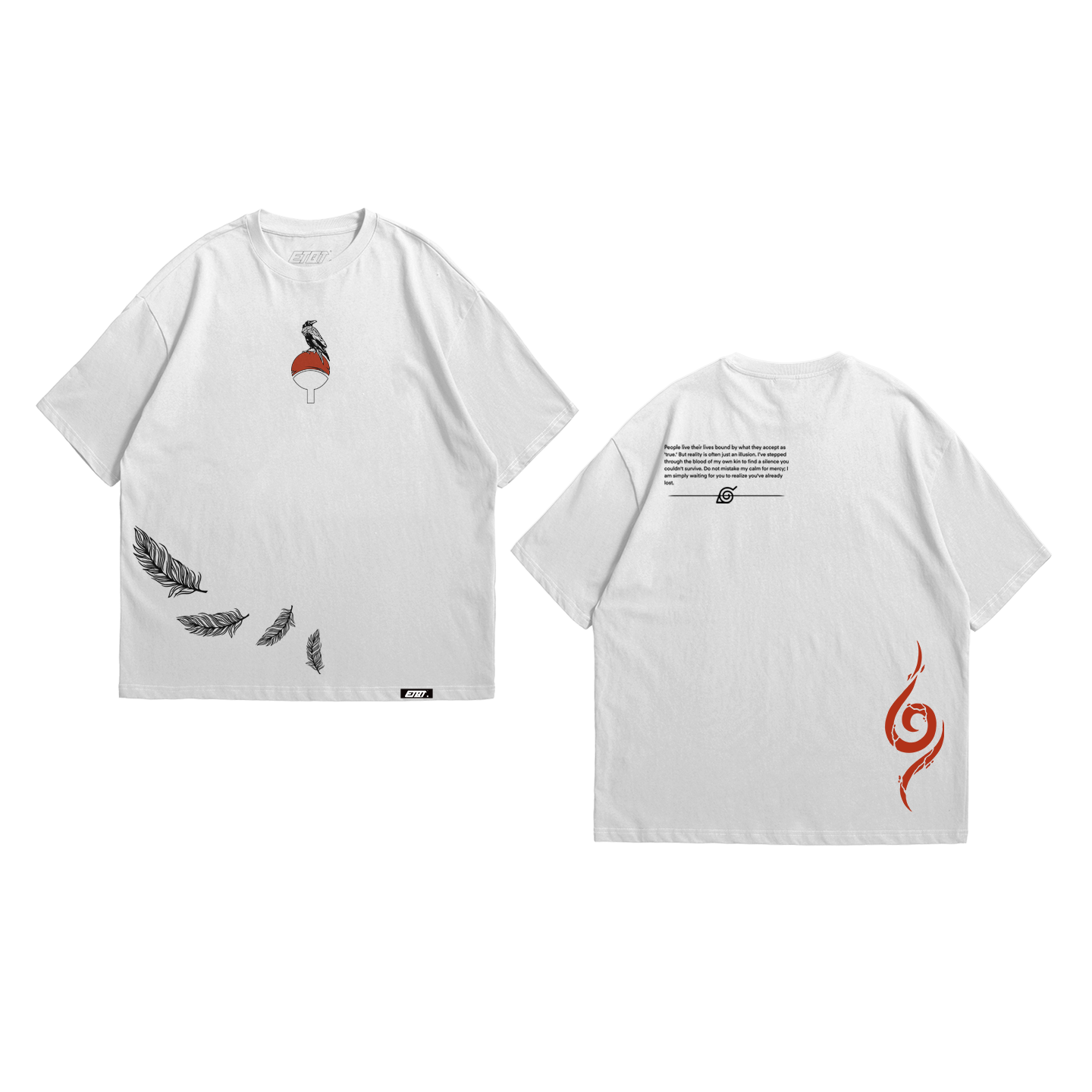 [New Released] Anime Shirt - Naruto - Itachi Crow