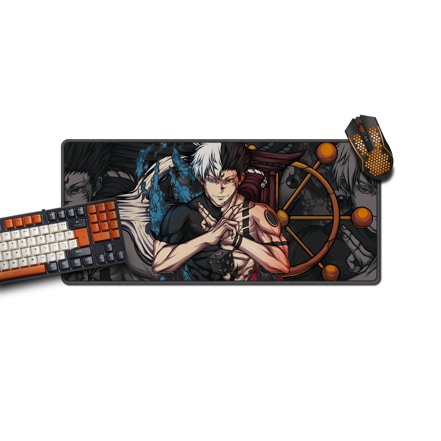 Mouse Pad - Jujutsu Kaisen - Gojo and Sukuna