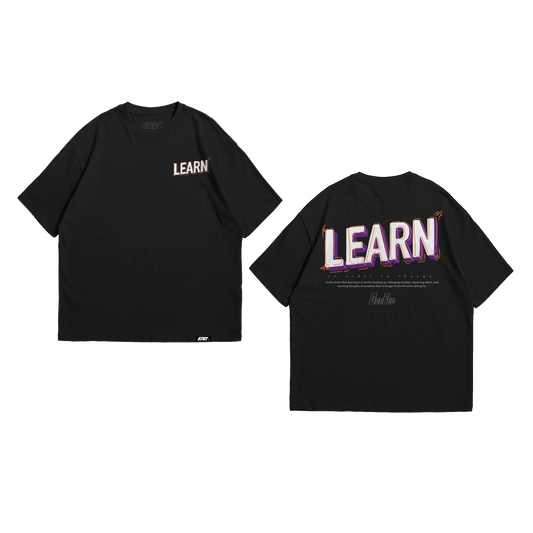 [New Released] Brand Shirt - Learn - Typography Art
