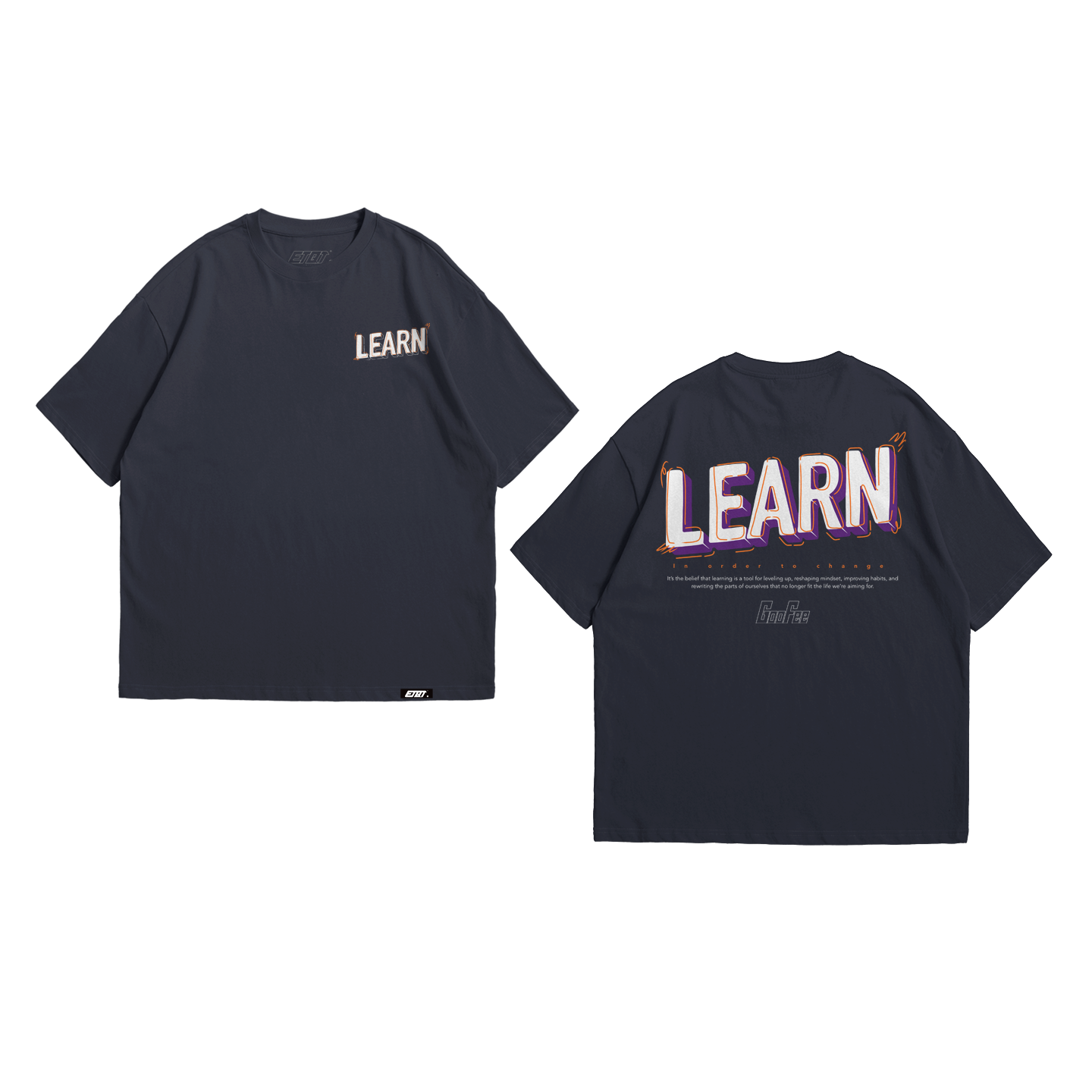 [New Released] Brand Shirt - Learn - Typography Art